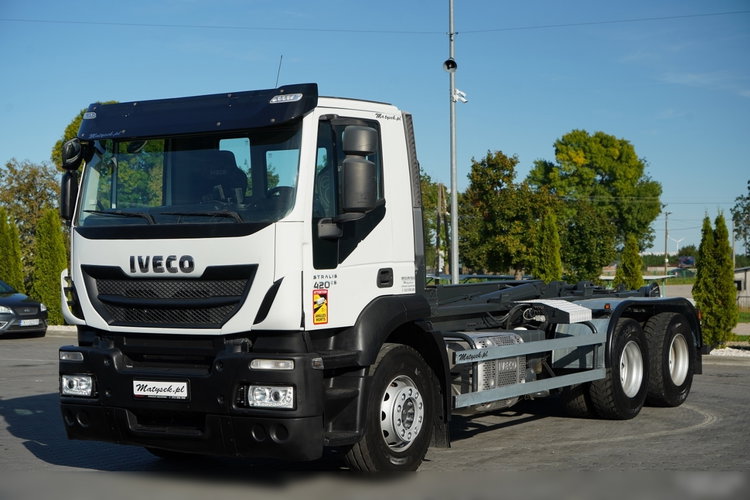 Iveco STRALIS 420 / HAKOWIEC / 6X4 /  MAREL   / UDŹWIG 17 275 KG / EURO 6  zdjęcie 7