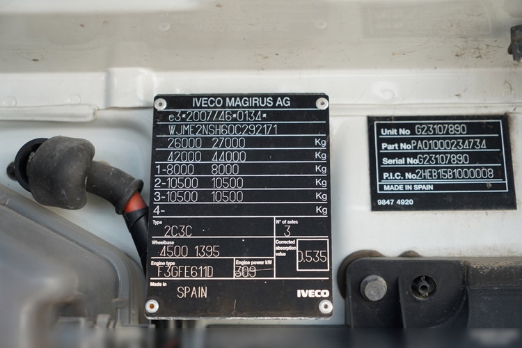 Iveco STRALIS 420 / HAKOWIEC / 6X4 /  MAREL   / UDŹWIG 17 275 KG / EURO 6  zdjęcie 88