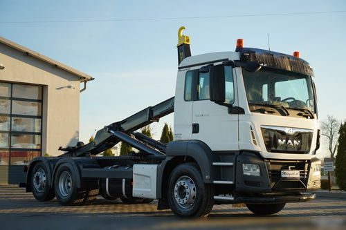 MAN TGS 26.440 / HAKOWIEC / MARREL AL TAM 20U  / 20 T / 6x2 / OŚ SKRĘTNA PODNOSOZNA / OPONY 100% / EURO 6