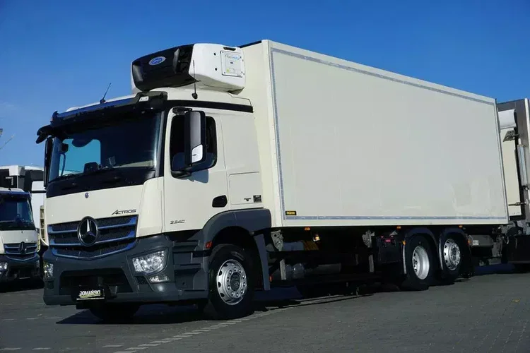 Mercedes ACTROS / 2540 / ACC / E 6 / ZESTAW PRZEJAZDOWY / CHŁODNIA + WINDA / 38 PALET zdjęcie 22