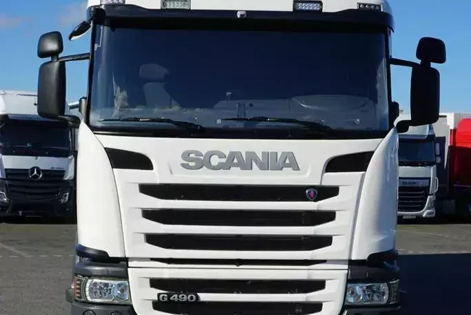 Scania G 490 / EURO 6 / CHŁODNIA + WINDA / 23 PALETY / OŚ SKRĘTNA zdjęcie 14