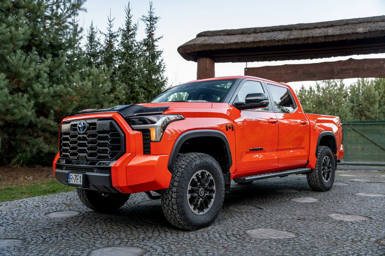 Toyota Tundra TRD Limited / Hybrid i-Force MAX / Webasto / Full opcja / Bezwypadkowy zdjęcie 29