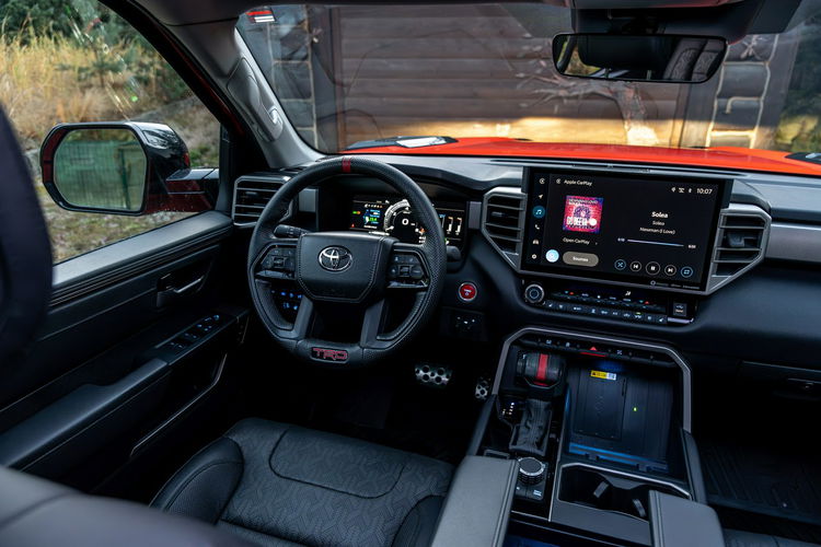 Toyota Tundra TRD Limited / Hybrid i-Force MAX / Webasto / Full opcja / Bezwypadkowy zdjęcie 51