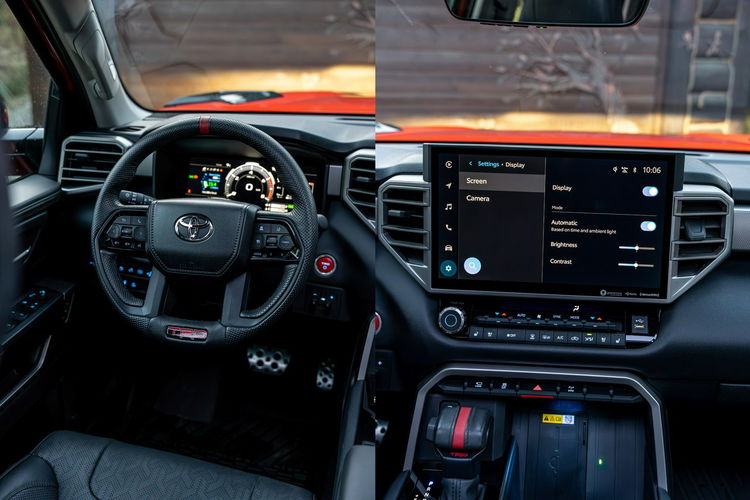 Toyota Tundra TRD Limited / Hybrid i-Force MAX / Webasto / Full opcja / Bezwypadkowy zdjęcie 69