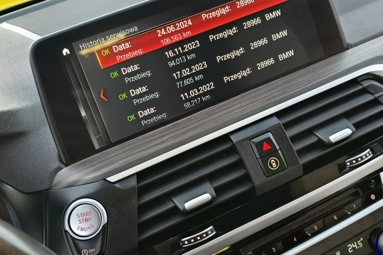 BMW X3 xDrive25d M Sport / Salon PL I-właściciel / Serwisowana w ASO zdjęcie 34