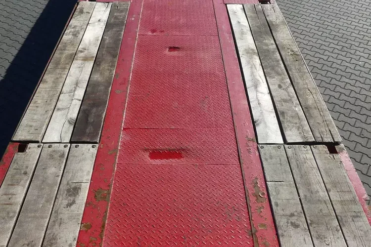 JANMIL NISKOPODWOZIOWA / LAWETA / OŚ SKRĘTNA I PODNOSZONA / WCIĄGARKA / zdjęcie 17