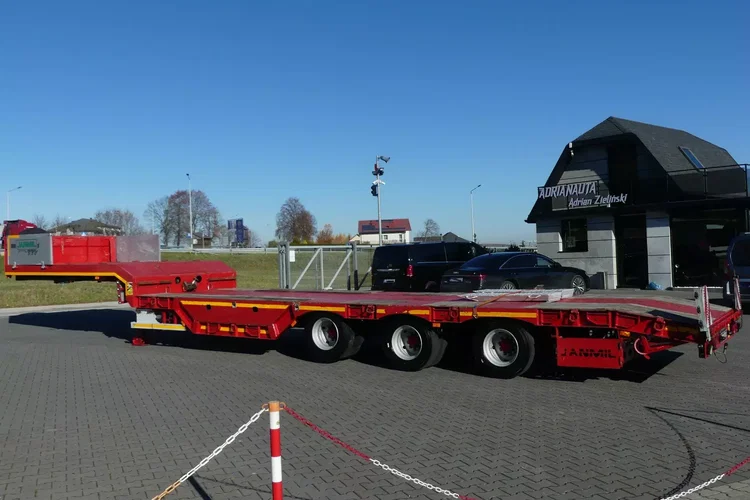 JANMIL NISKOPODWOZIOWA / LAWETA / OŚ SKRĘTNA I PODNOSZONA / WCIĄGARKA / zdjęcie 4