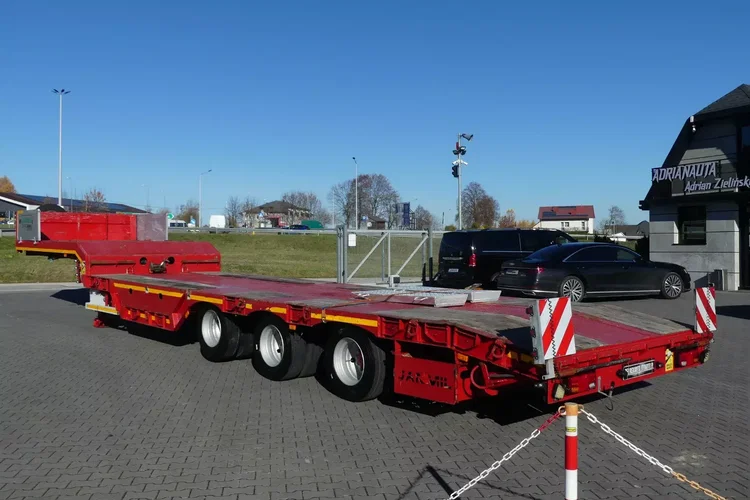 JANMIL NISKOPODWOZIOWA / LAWETA / OŚ SKRĘTNA I PODNOSZONA / WCIĄGARKA / zdjęcie 5