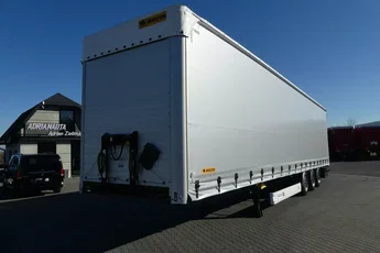 Wielton MEGA / FIRANKA / OŚ PODNOSZONA / DACH PODNOSZONY /