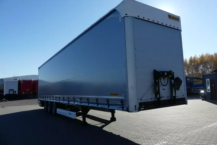 Wielton MEGA / FIRANKA / OŚ PODNOSZONA / DACH PODNOSZONY / zdjęcie 13