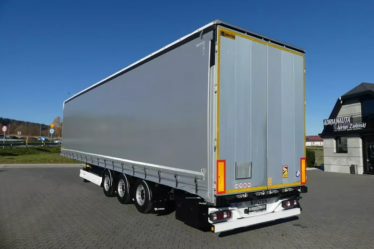 Wielton MEGA / FIRANKA / OŚ PODNOSZONA / DACH PODNOSZONY / zdjęcie 7