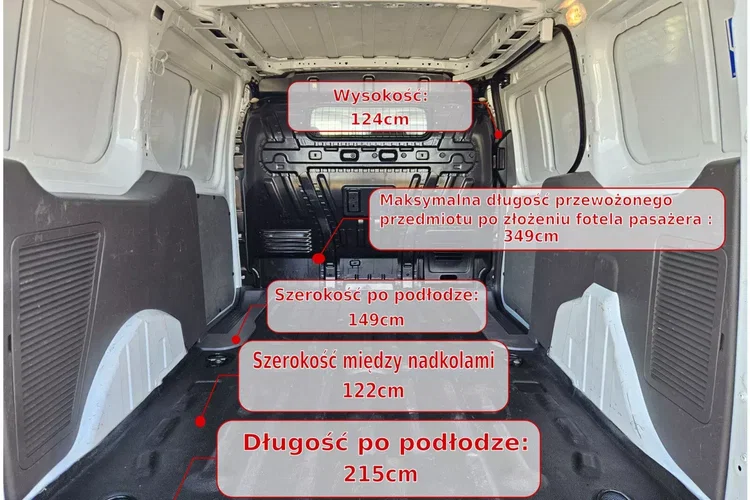 Ford transit-connect Long 44999zł NETTO 1.5TdCi/120KM zdjęcie 13