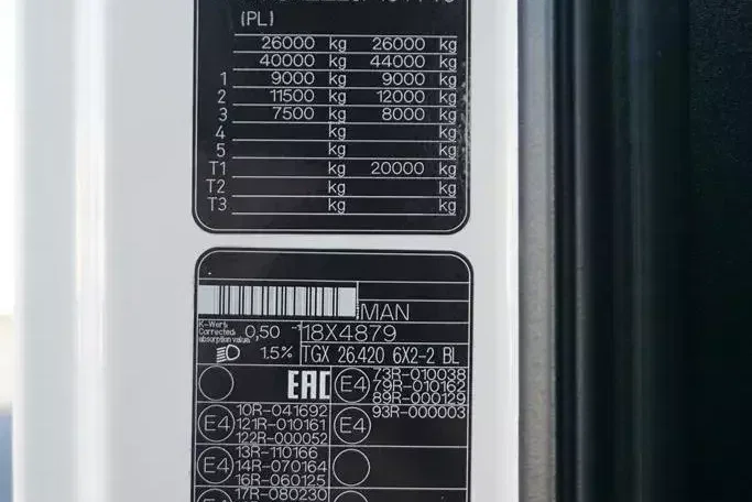 MAN TGX / 26.420 / 6 x 2 / SKRZYNIOWY + HDS / PALFINGER PK 48002 / + PRZYCZEPA zdjęcie 12