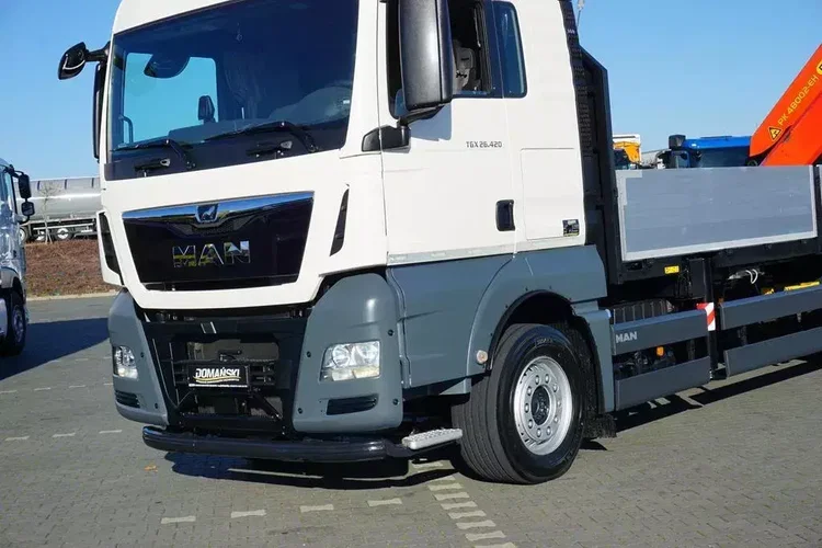MAN TGX / 26.420 / 6 x 2 / SKRZYNIOWY + HDS / PALFINGER PK 48002 / + PRZYCZEPA zdjęcie 21