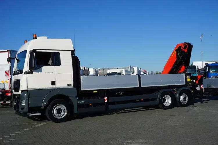 MAN TGX / 26.420 / 6 x 2 / SKRZYNIOWY + HDS / PALFINGER PK 48002 / + PRZYCZEPA zdjęcie 23