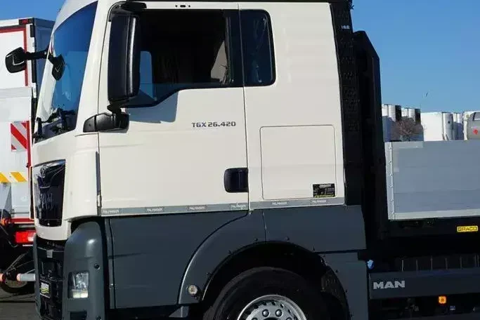 MAN TGX / 26.420 / 6 x 2 / SKRZYNIOWY + HDS / PALFINGER PK 48002 / + PRZYCZEPA zdjęcie 24