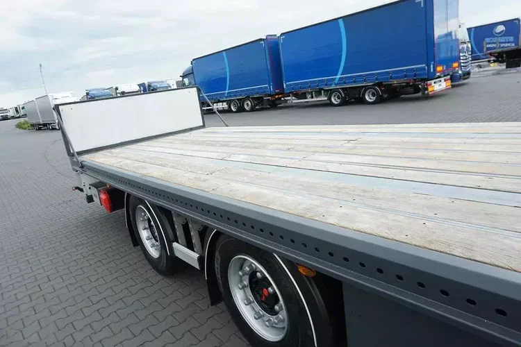 Fruehauf TANDEM / PLATFORMA / DŁ. 7.3 M zdjęcie 17