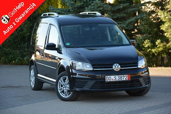 Volkswagen Caddy DSG Duża Navi Kamera Klimatronic Relingi Oryginał z Niemiec