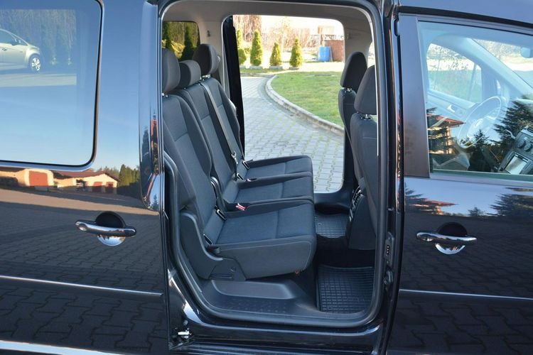 Volkswagen Caddy DSG Duża Navi Kamera Klimatronic Relingi Oryginał z Niemiec zdjęcie 15