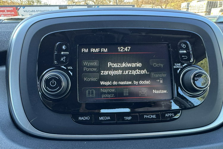 Fiat 500x Klimatronic 2-strefowy, Bluetooth, Alu, 4x Ele szyby, Ele lusterka zdjęcie 21