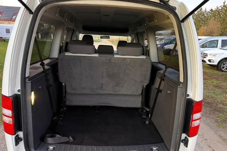 Volkswagen Caddy 2.0 MPI 109 KM MAXI 7 osobowy Zarejestrowany zdjęcie 16