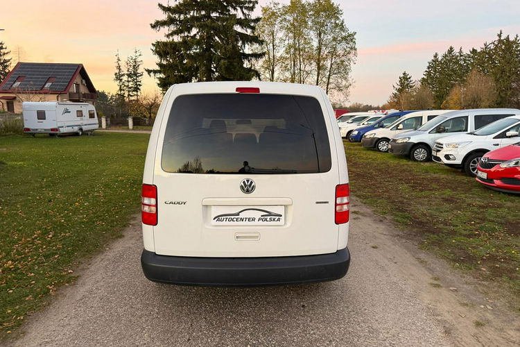 Volkswagen Caddy 2.0 MPI 109 KM MAXI 7 osobowy Zarejestrowany zdjęcie 3