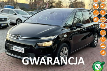 Citroen C4 Grand Picasso Gwarancja, 7 osób, Wypas, Kamera cofania, Dociąganie pasów, Asystent