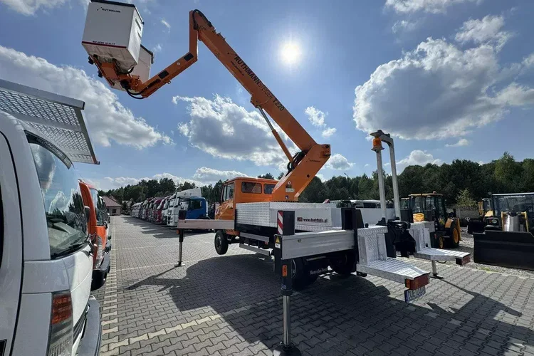 Mercedes Vario 814 D 4x4 Zwyżka RUTHMANN STEIGER T220 Podnośnik Koszowy zdjęcie 25