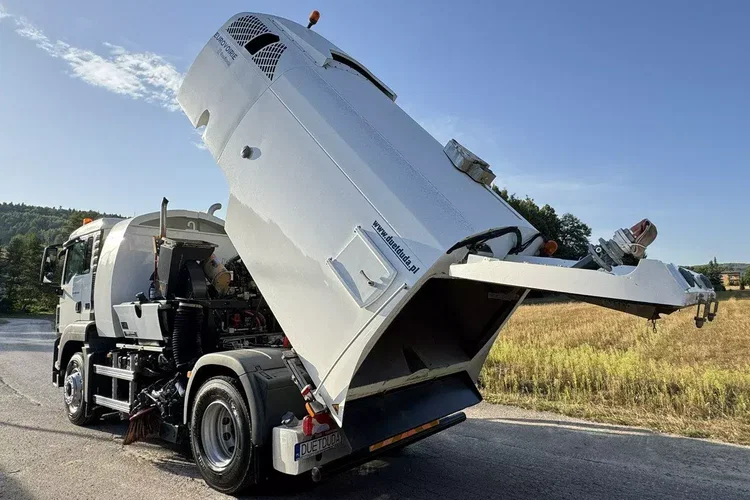 MAN TGS 18.320BUCHER OPTIFANT 8000 Zamiatarka Uliczna Euro 6 zdjęcie 28