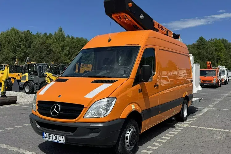 Mercedes Sprinter Zwyżka Podnośnik Koszowy VERSALIFT KLUBB ET-36-LF UDT zdjęcie 13