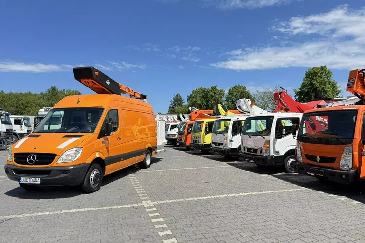 Mercedes Sprinter Zwyżka Podnośnik Koszowy VERSALIFT KLUBB ET-36-LF UDT zdjęcie 2