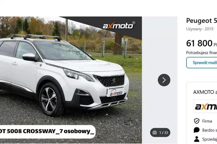 Peugeot 5008 zdjęcie 60