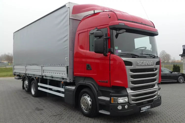 Scania R410 6x2 / BURTO FIRANKA 7.70 + WINDA / ZSUWANY DACH / EURO 6 / zdjęcie 10
