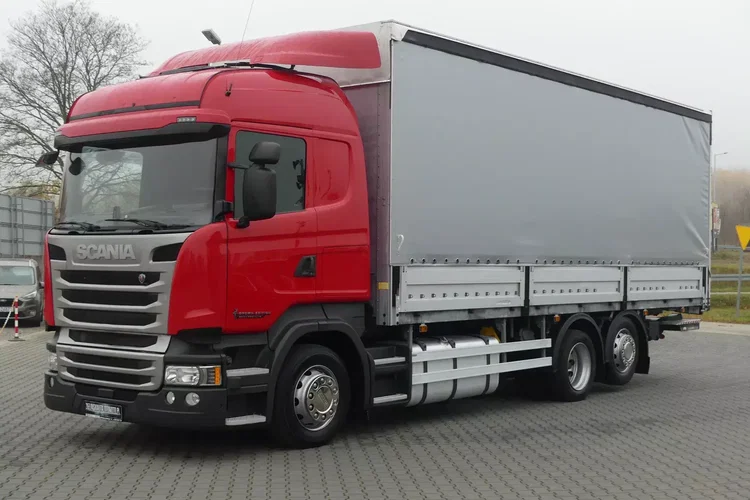 Scania R410 6x2 / BURTO FIRANKA 7.70 + WINDA / ZSUWANY DACH / EURO 6 / zdjęcie 3