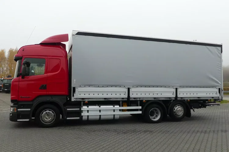 Scania R410 6x2 / BURTO FIRANKA 7.70 + WINDA / ZSUWANY DACH / EURO 6 / zdjęcie 4