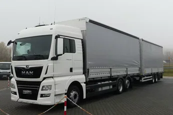 MAN TGX 26.460 / ZESTAW PRZEJAZDOWY / WINDA / KLIMA POSTOJOWA /