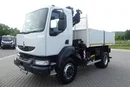 Renault MIDLUM 180 4x4 / WYWROTKA + HDS HIAB SKŁADANY W Z / zdjęcie 5