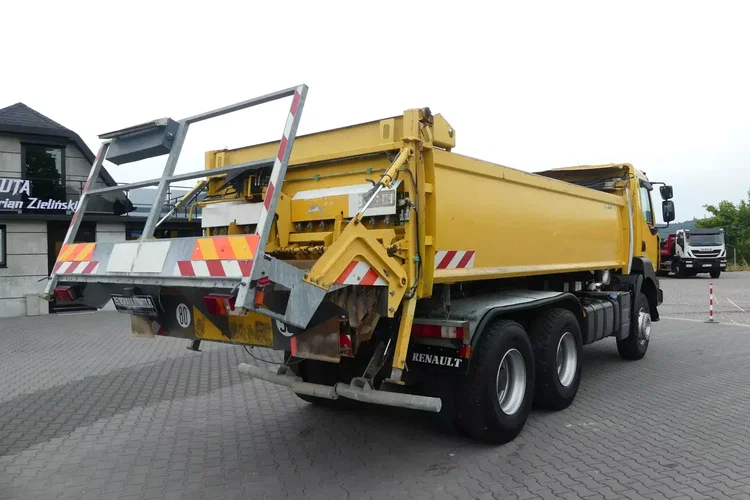 Renault KERAX 370DXI / 6x4 / WYWROTKA 2-STR / HYDROBURTA / MANUAL / zdjęcie 7