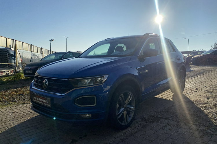 Volkswagen T-Roc R-Line 1.5tsi automat 150 KM polski salon bezwypadkowy max wersja gwar zdjęcie 19