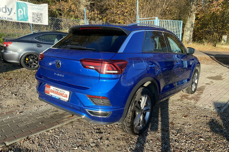 Volkswagen T-Roc R-Line 1.5tsi automat 150 KM polski salon bezwypadkowy max wersja gwar zdjęcie 9