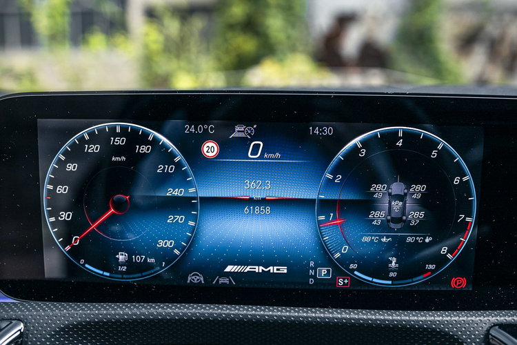 Mercedes CLA 45 AMG AMG CLA 45 S / 421 KM / 4MATIC+ / Burmester / Kamera 360° / FULL OPCJA zdjęcie 21