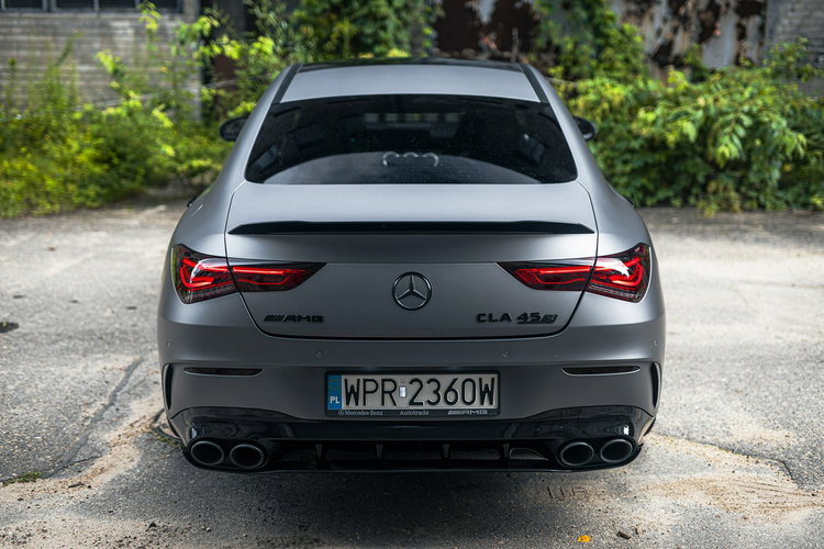 Mercedes CLA 45 AMG AMG CLA 45 S / 421 KM / 4MATIC+ / Burmester / Kamera 360° / FULL OPCJA zdjęcie 8