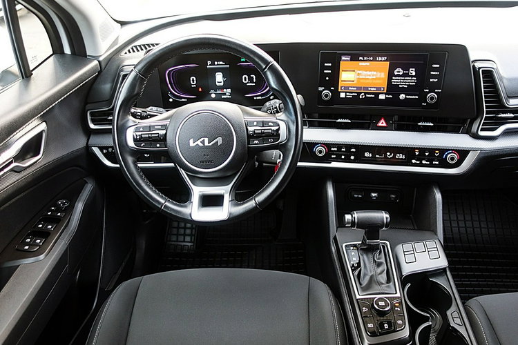 Kia Sportage Biały PERŁA 1WŁ Kraj. Bezwyp LED+Kamera+NAVI Gwarancja FABRYCZNA F23% 4x2 zdjęcie 12