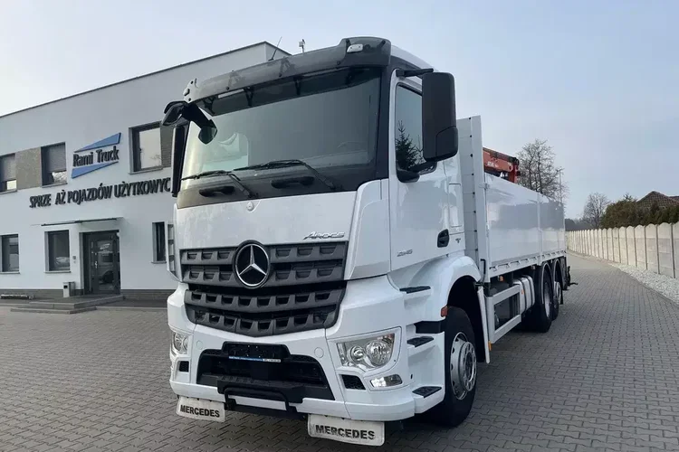 Mercedes Arocs 2545, HDS ATLAS 186.3 - PILOT zdjęcie 1