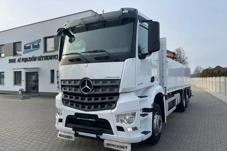 Mercedes Arocs 2545, HDS ATLAS 186.3 - PILOT zdjęcie 10