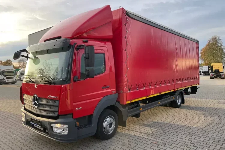 Mercedes ATEGO 818, Klima, webasto, 17 euro palet zdjęcie 2