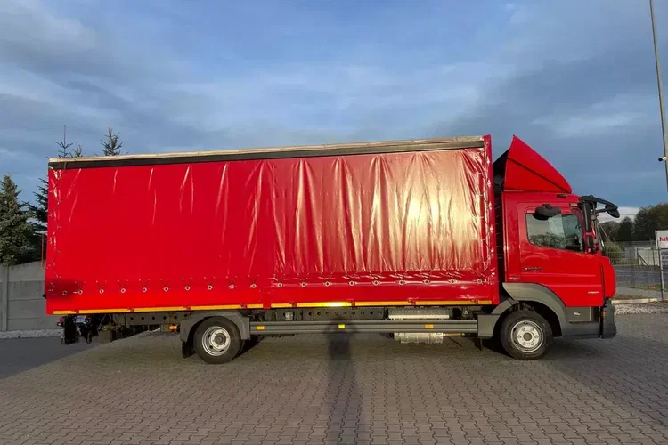 Mercedes ATEGO 818, Klima, webasto, 17 euro palet zdjęcie 5