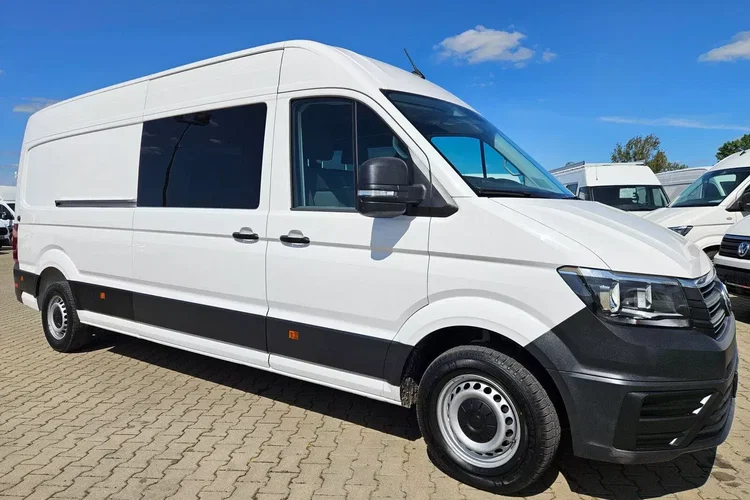 Volkswagen Crafter L3H2 107999zł NETTO Brygadówka 7 osób 2.0TDi/140KM zdjęcie 3
