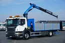 Scania / P 250 / ACC / SKRZYNIOWY + HDS + WINDA / PALFINGER PK 12 002 - EH B / WYSIĘG 10 M zdjęcie 1