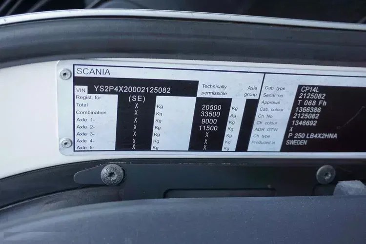 Scania / P 250 / ACC / SKRZYNIOWY + HDS + WINDA / PALFINGER PK 12 002 - EH B / WYSIĘG 10 M zdjęcie 11